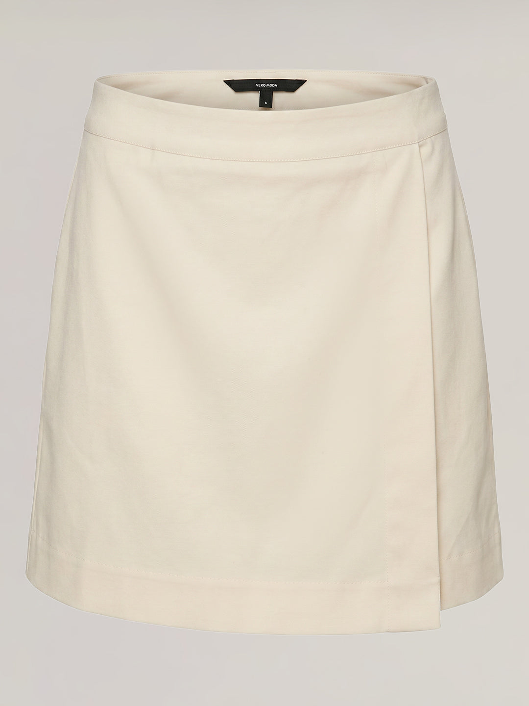 Ecru Mid Rise Skort