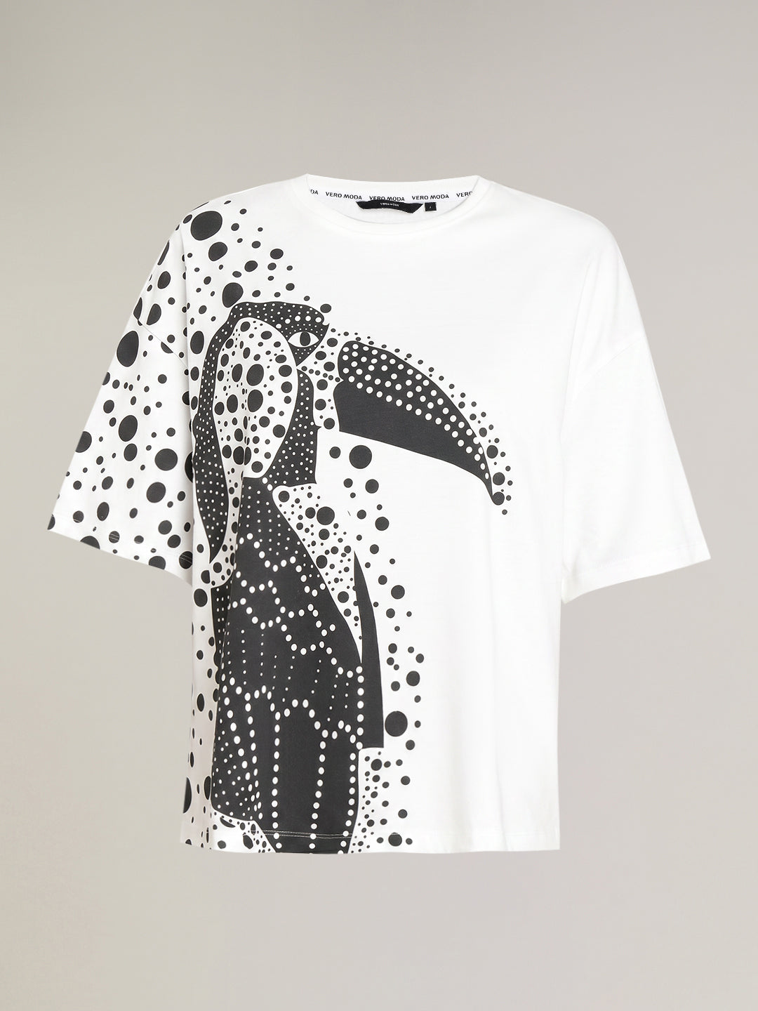 White Printed T-shirt