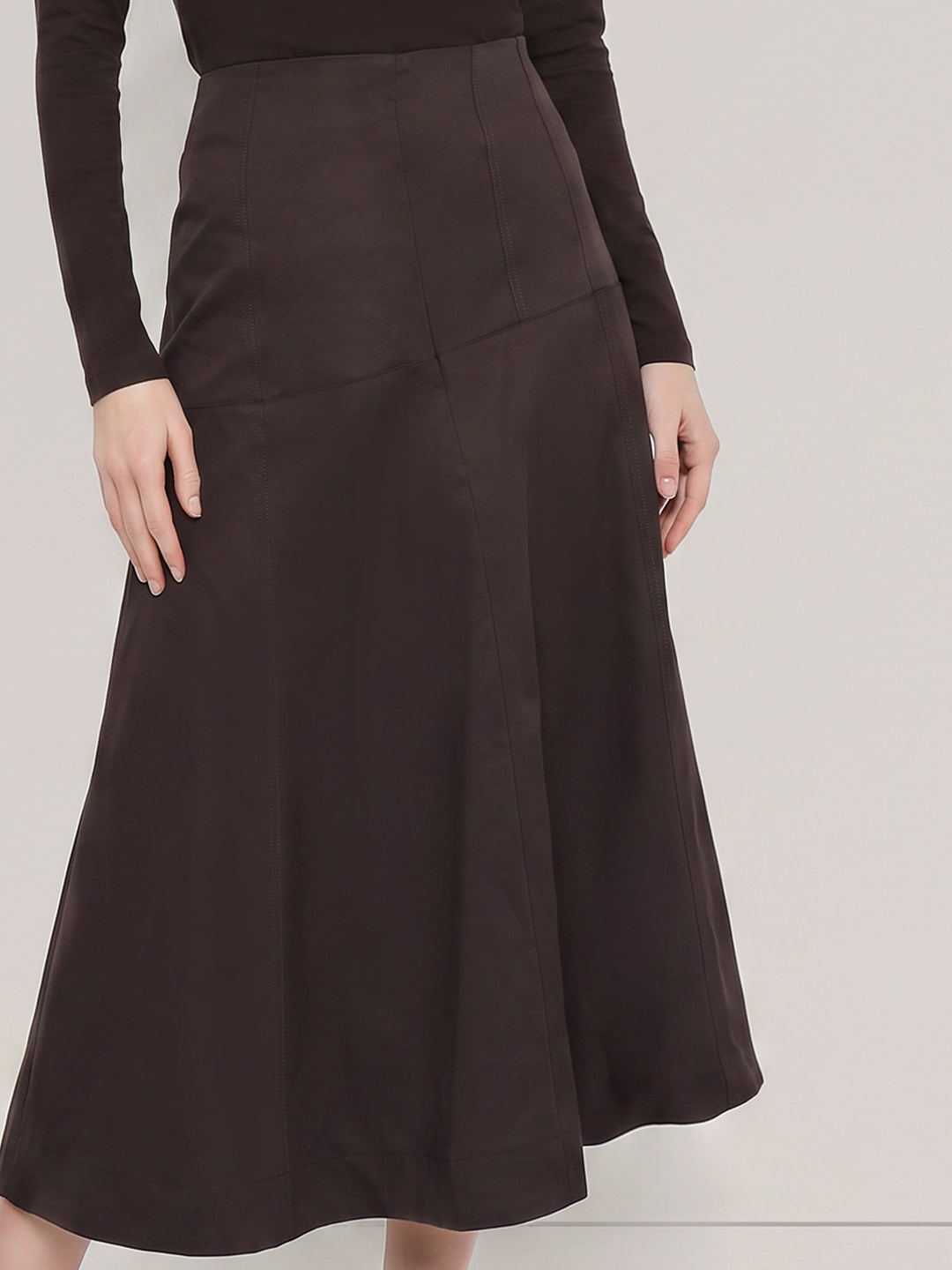High-Low Midi Skirt