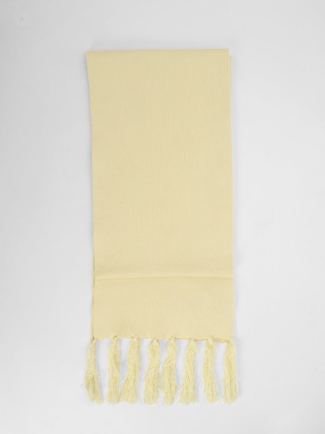 GIRLS Yellow Knit Scarf