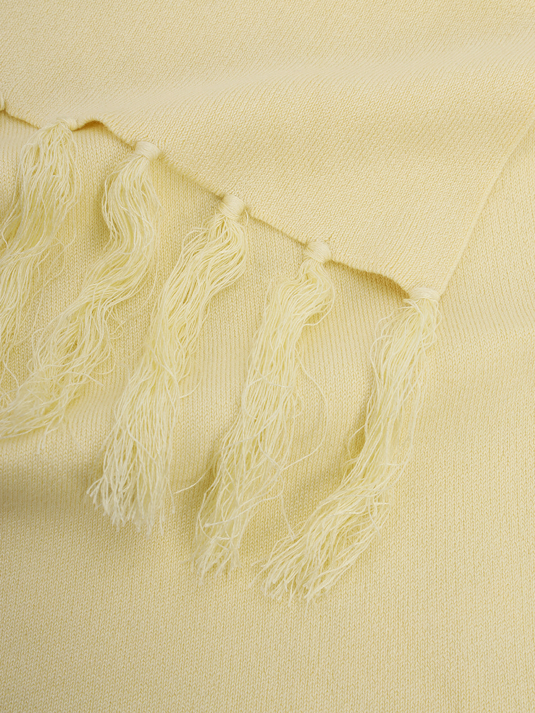 GIRLS Yellow Knit Scarf