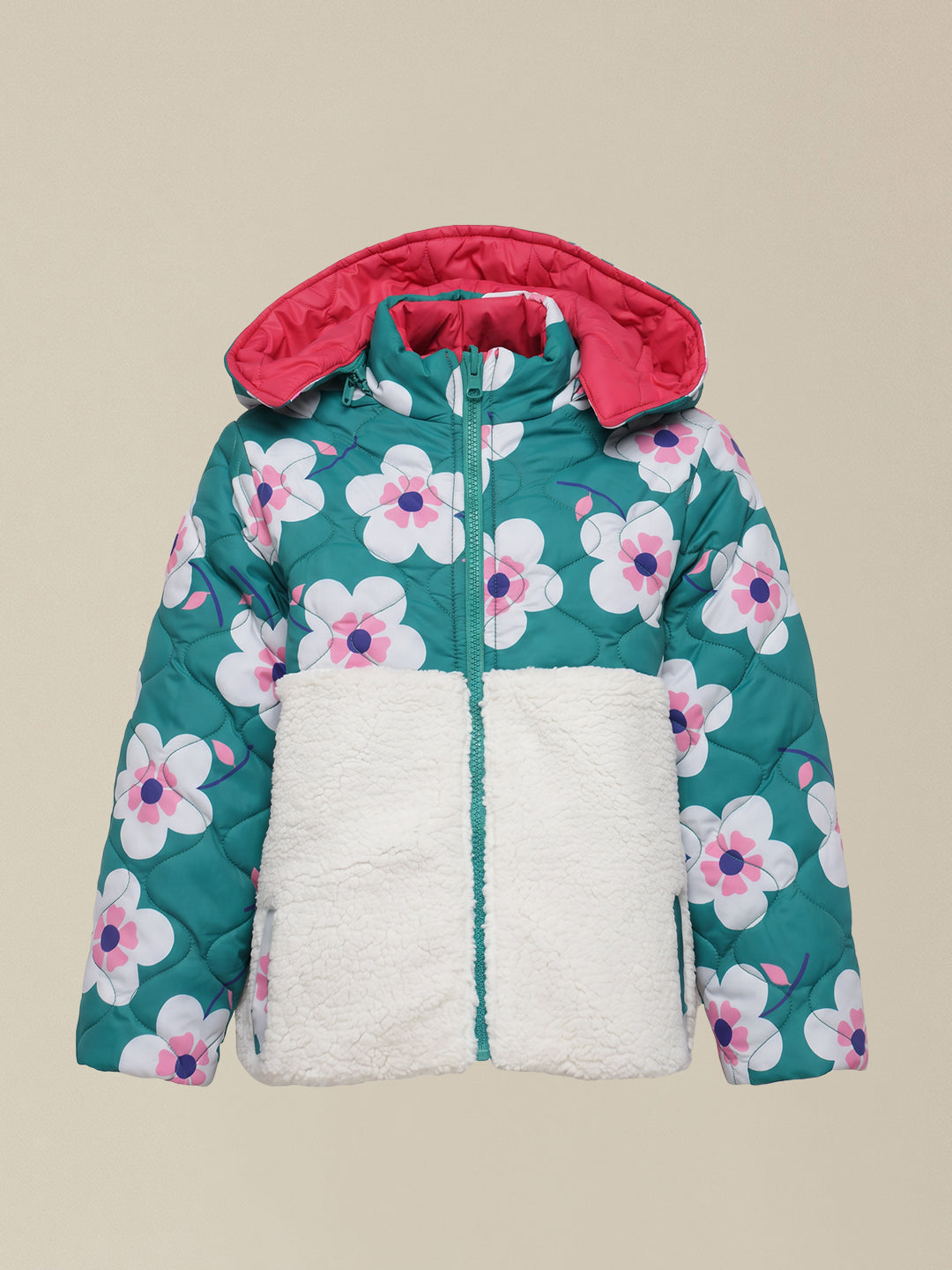 GIRLS Printed Reversible Jacket
