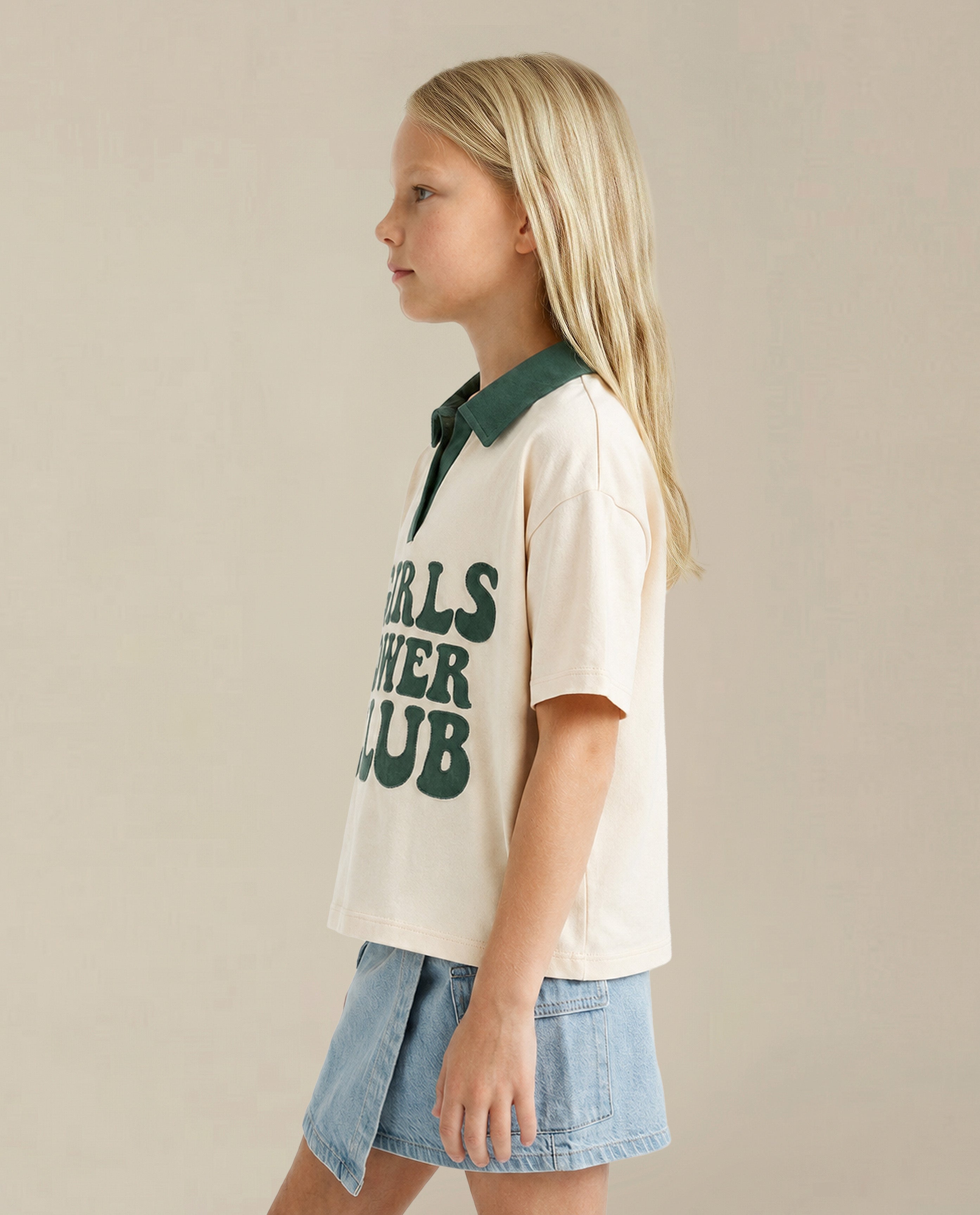 GIRLS Printed Cotton T-shirt