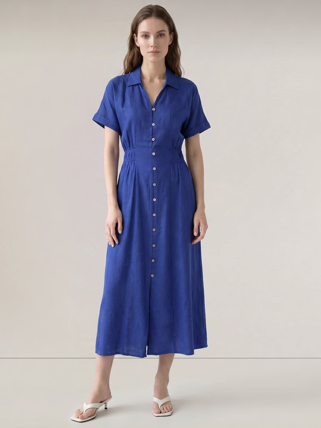 Dark Blue Midaxi Dress