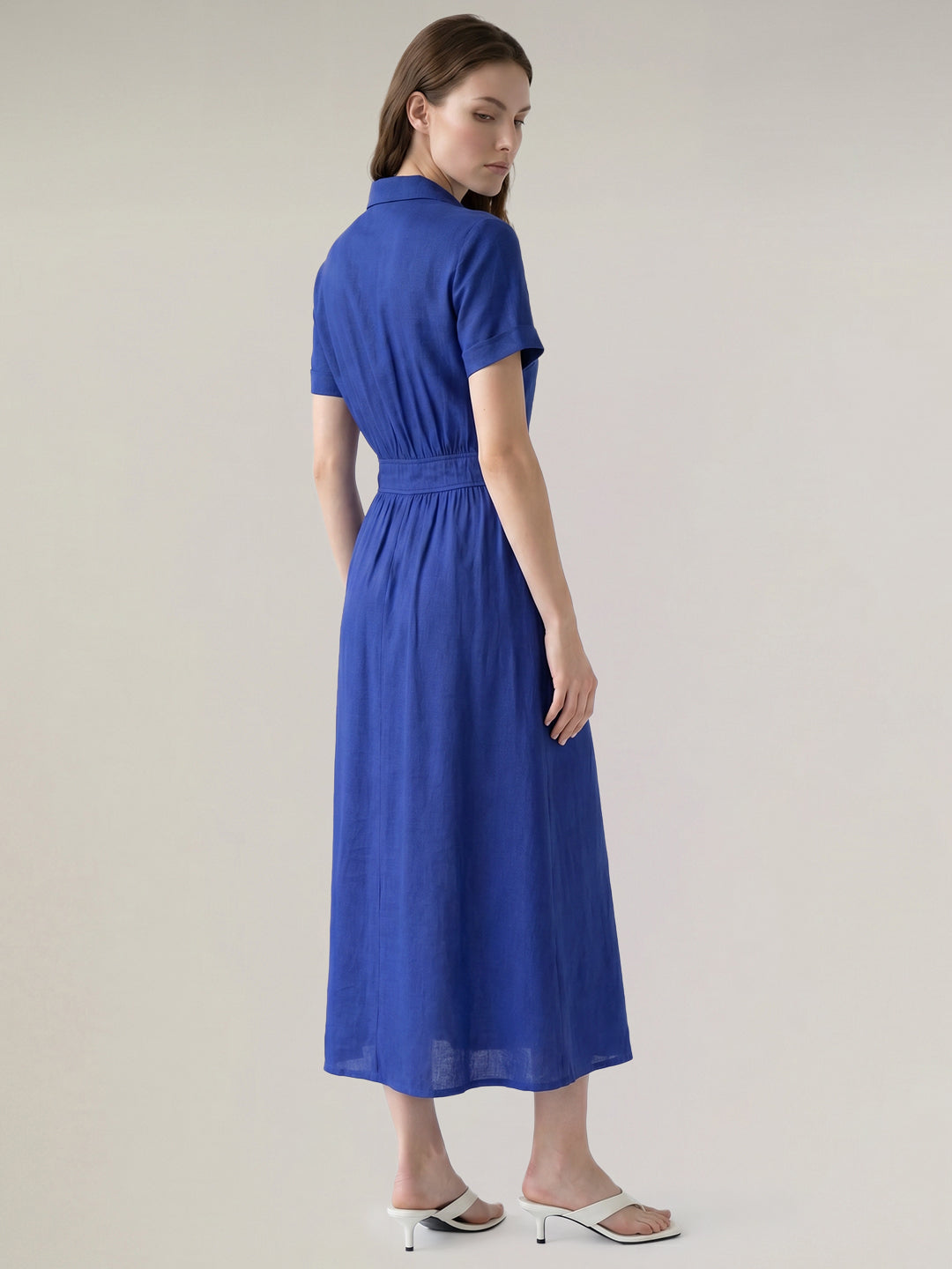 Dark Blue Midaxi Dress