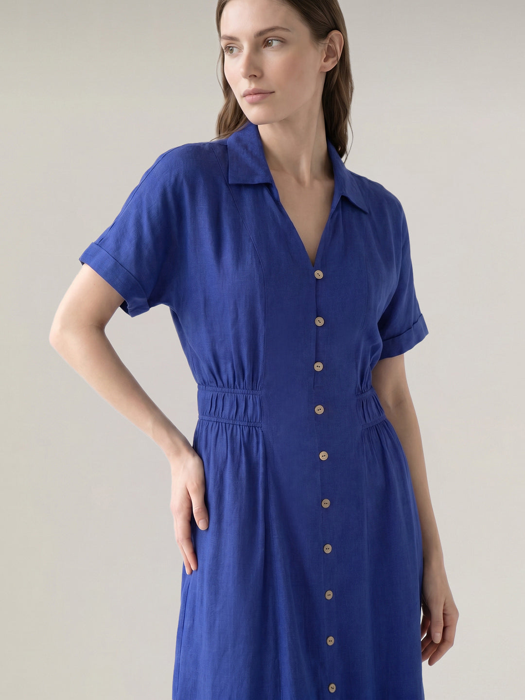 Dark Blue Midaxi Dress