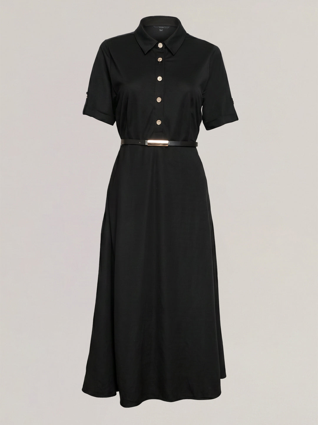 Black Shirt Dress