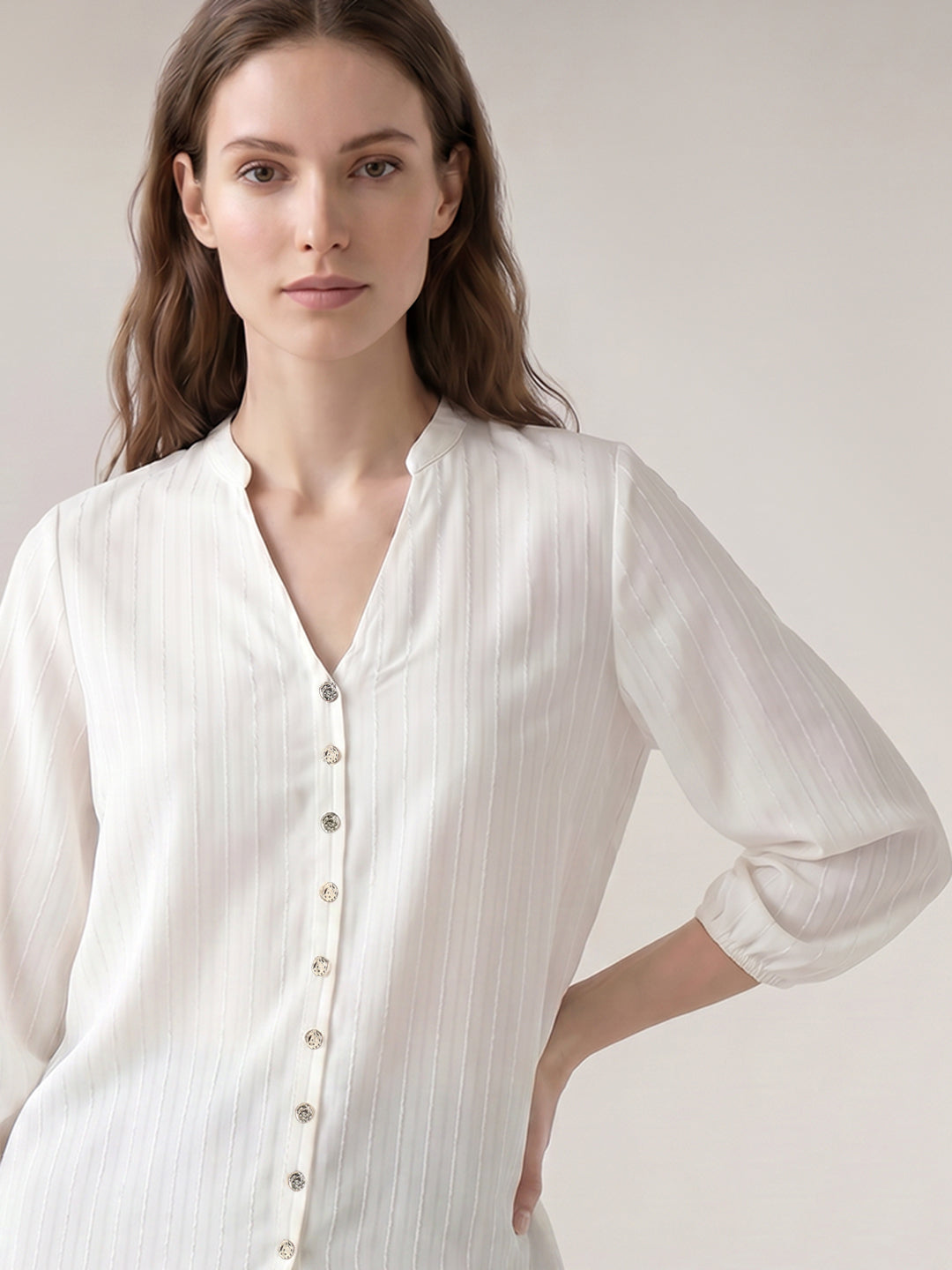 Off-White Top