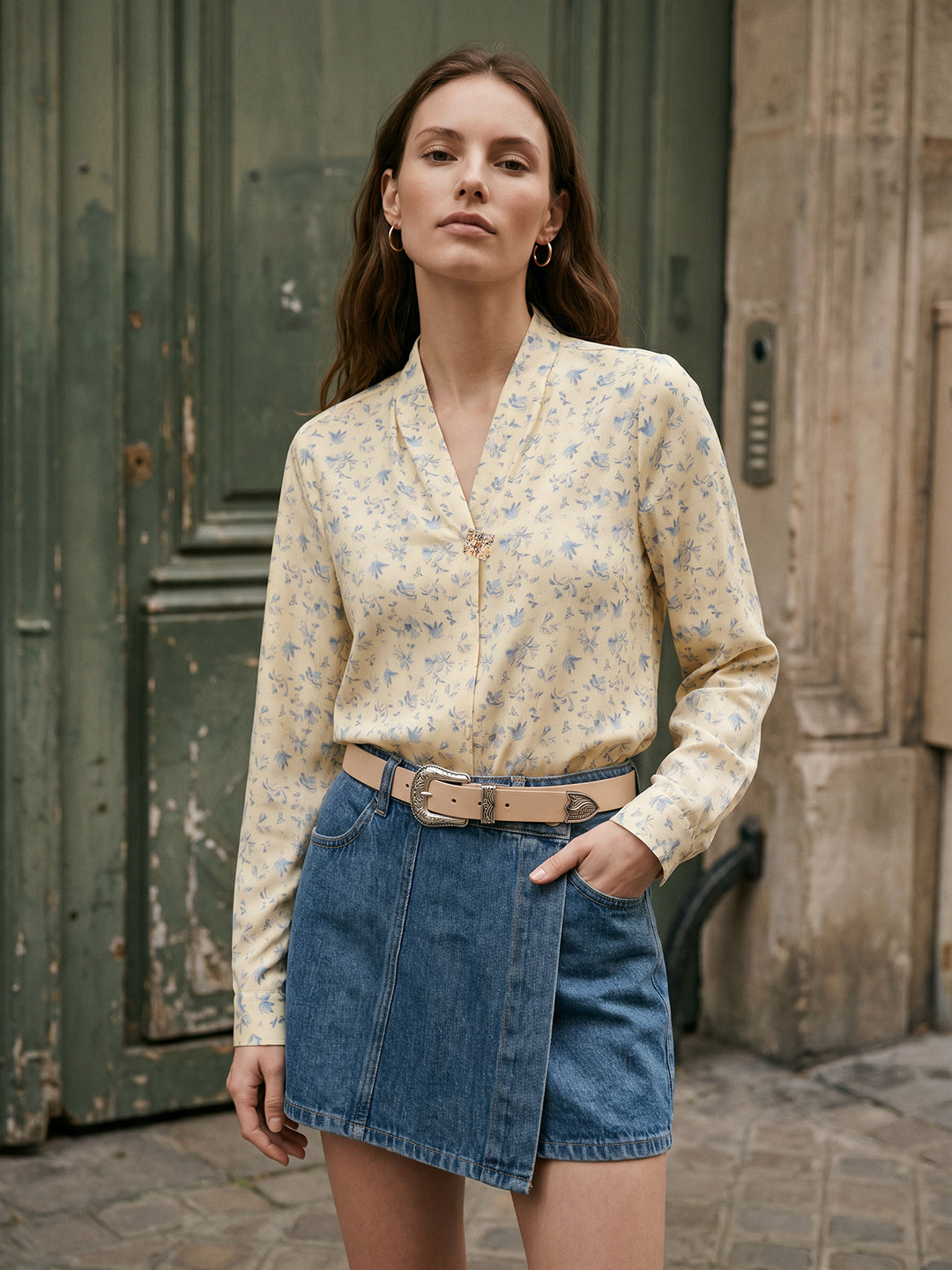 Floral Print Top