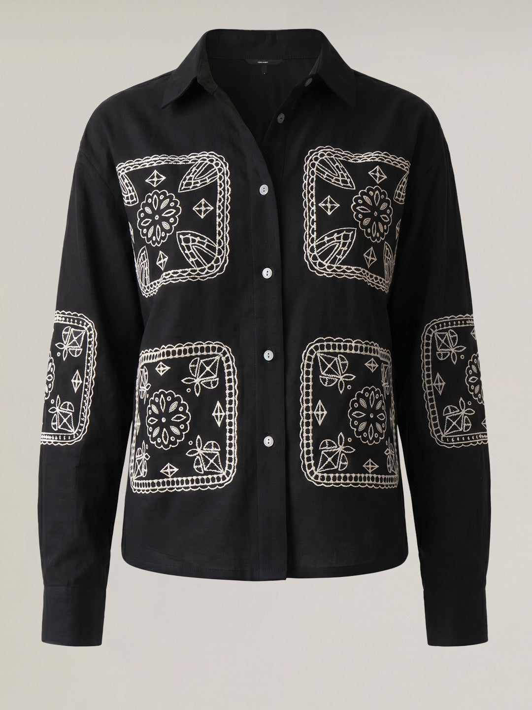 Black Printed Shirt