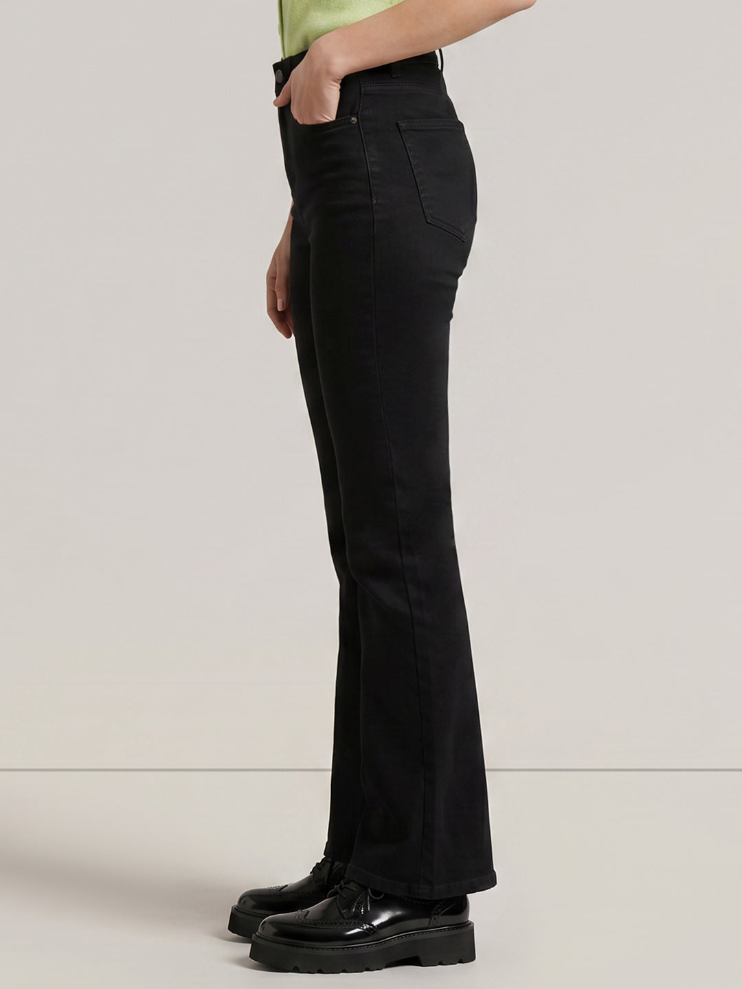 Black Flared Jeans