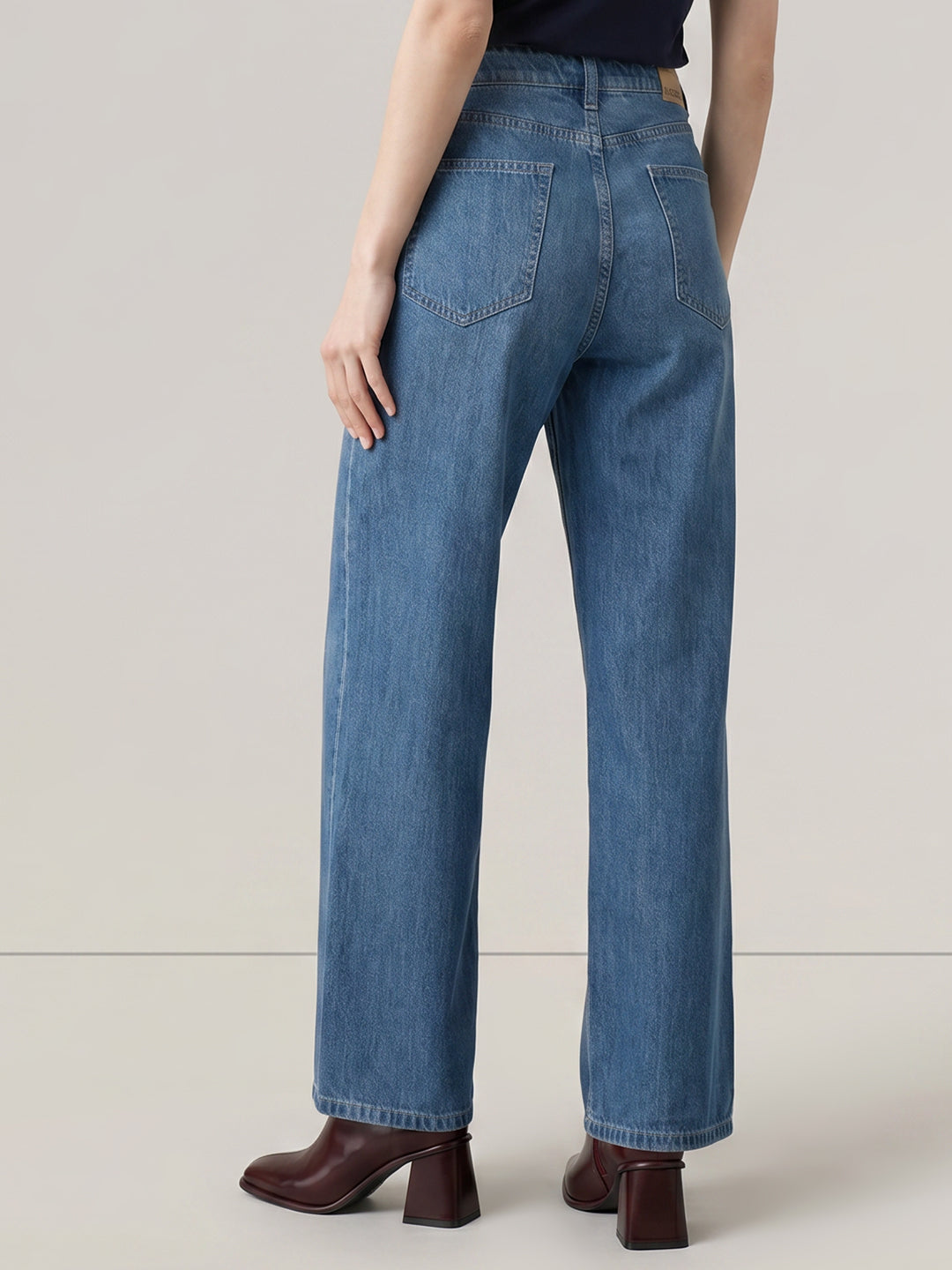 Blue Straight Fit Jeans