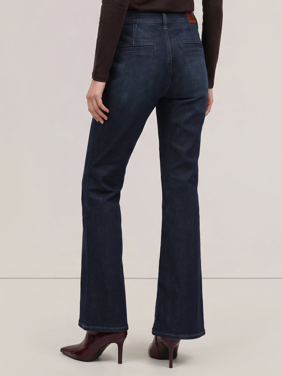 Dark Blue Bootcut Jeans
