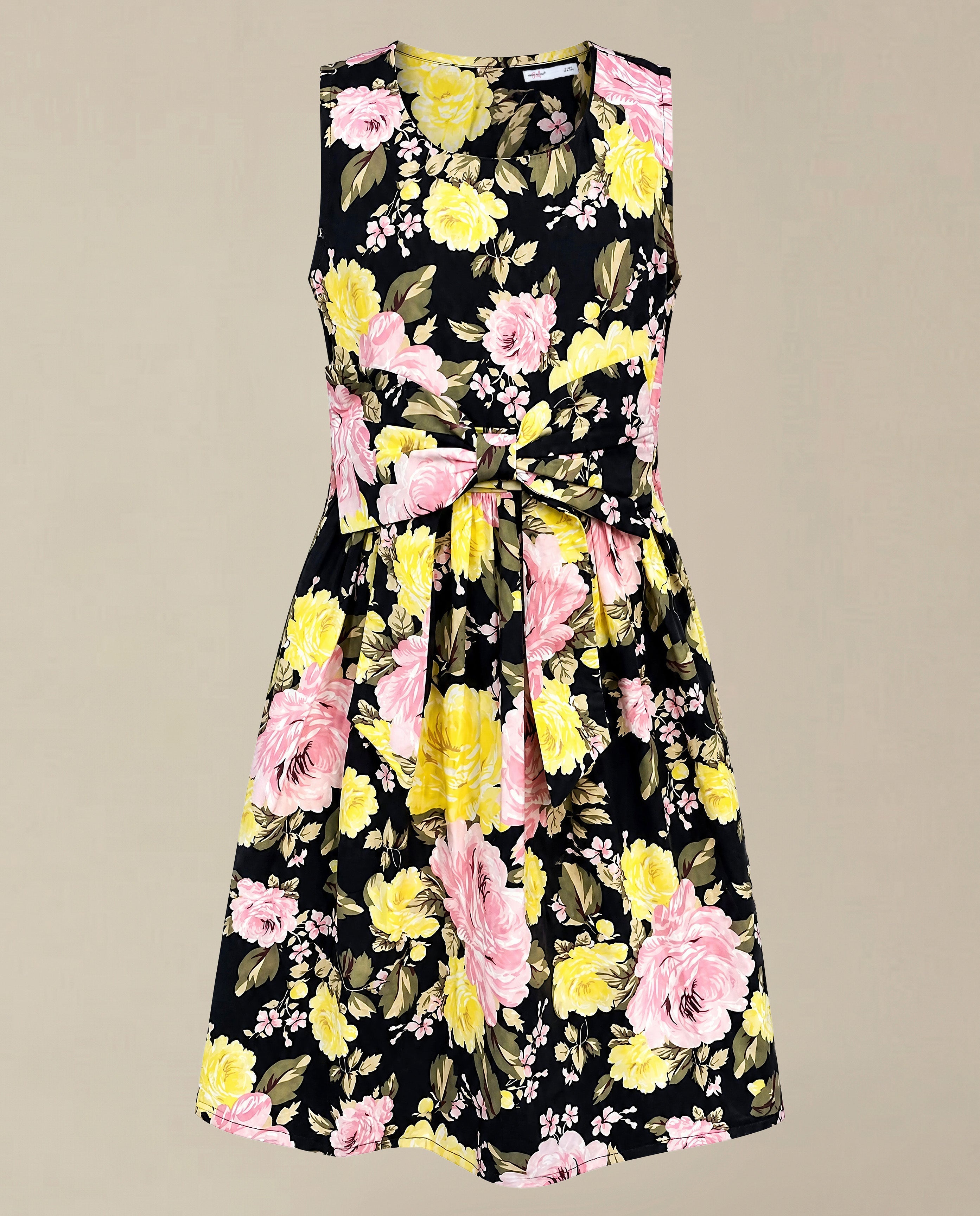 GIRLS Floral Cotton Dress