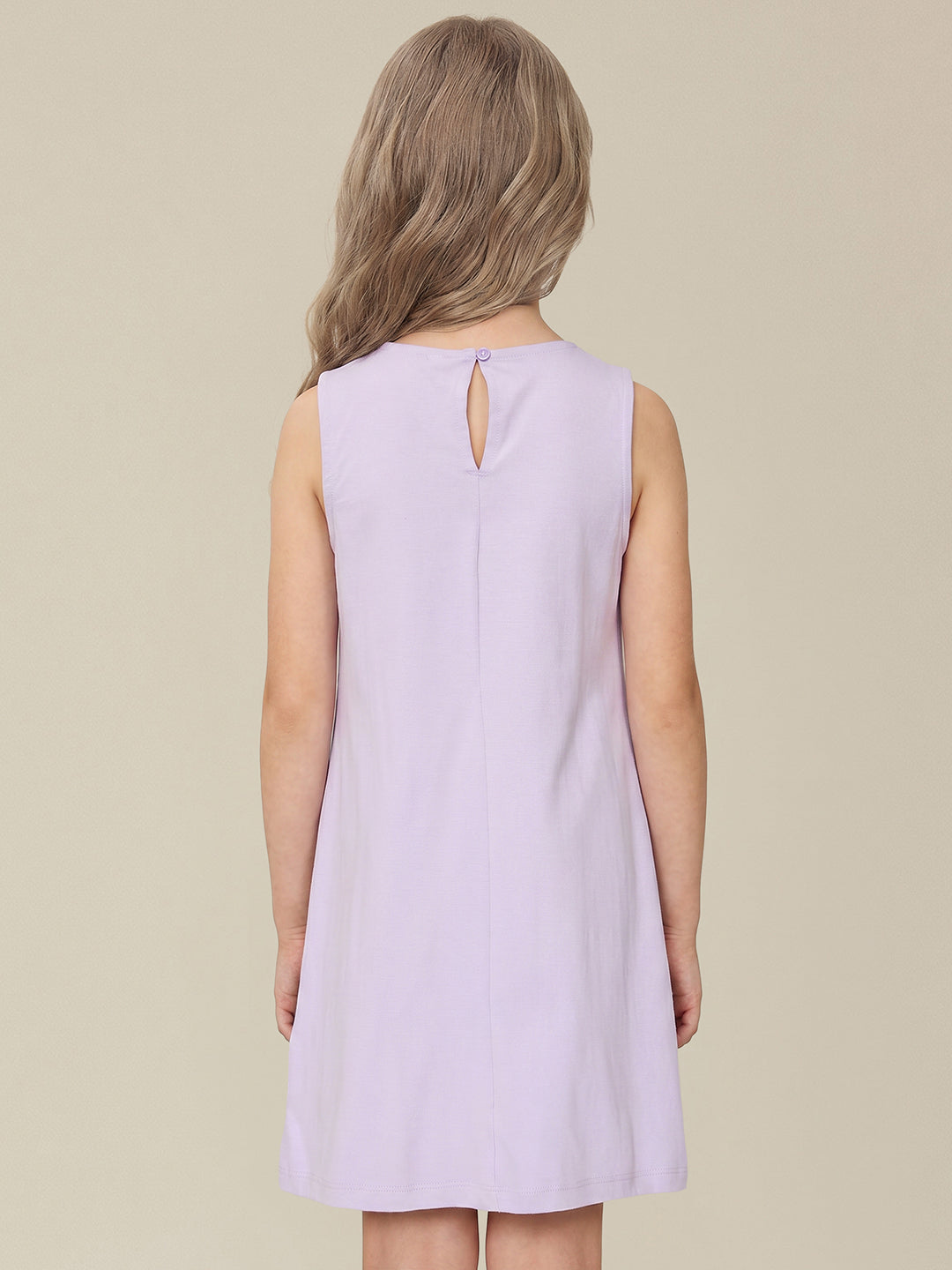 GIRLS Lilac Sleeveless Dress