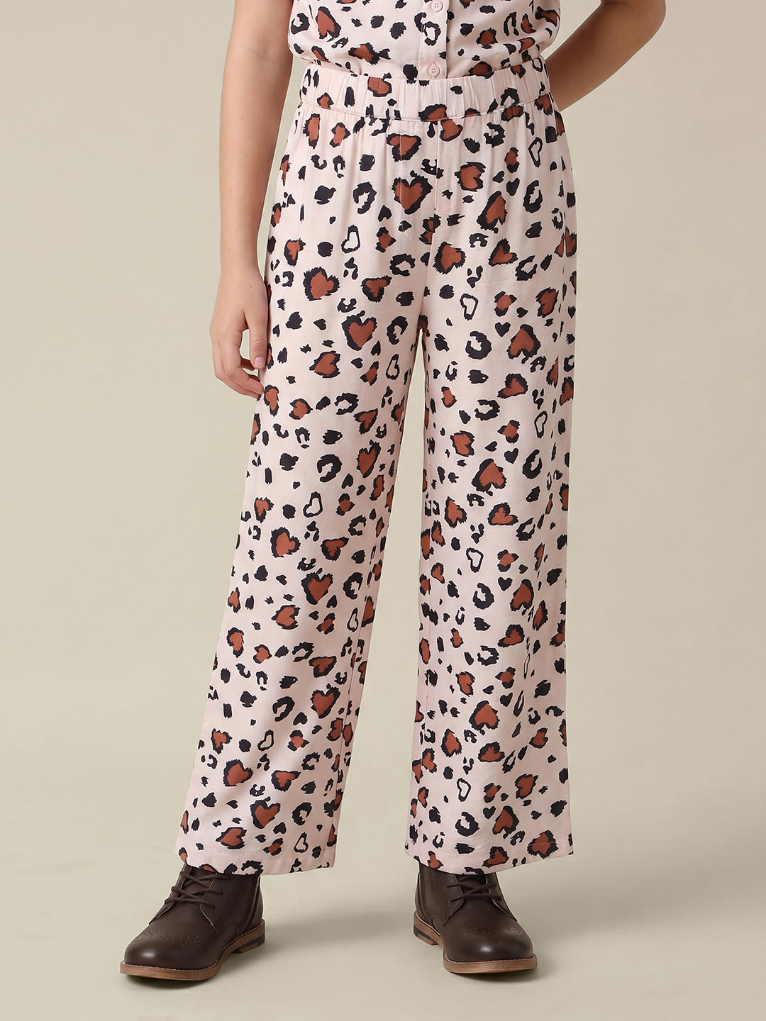 GIRLS Animal Printed Pants