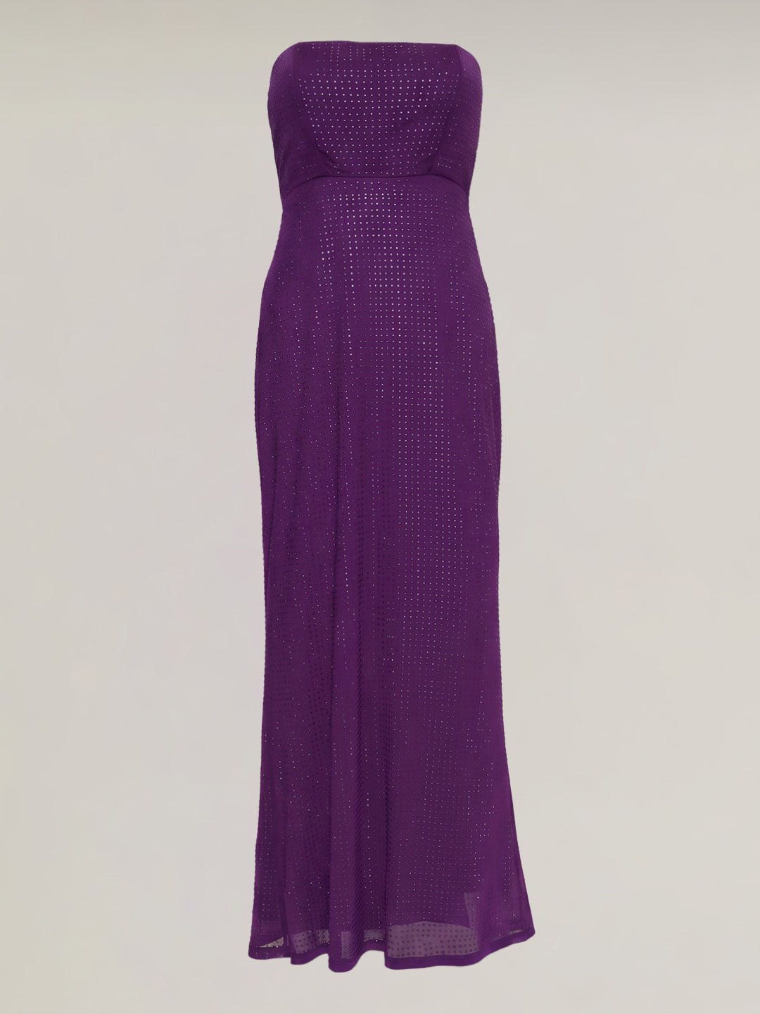 Purple Embellished Dress