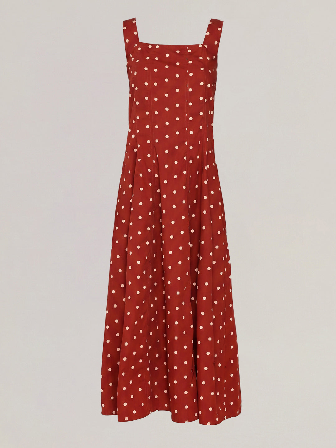 Polka Dot Midi Dress