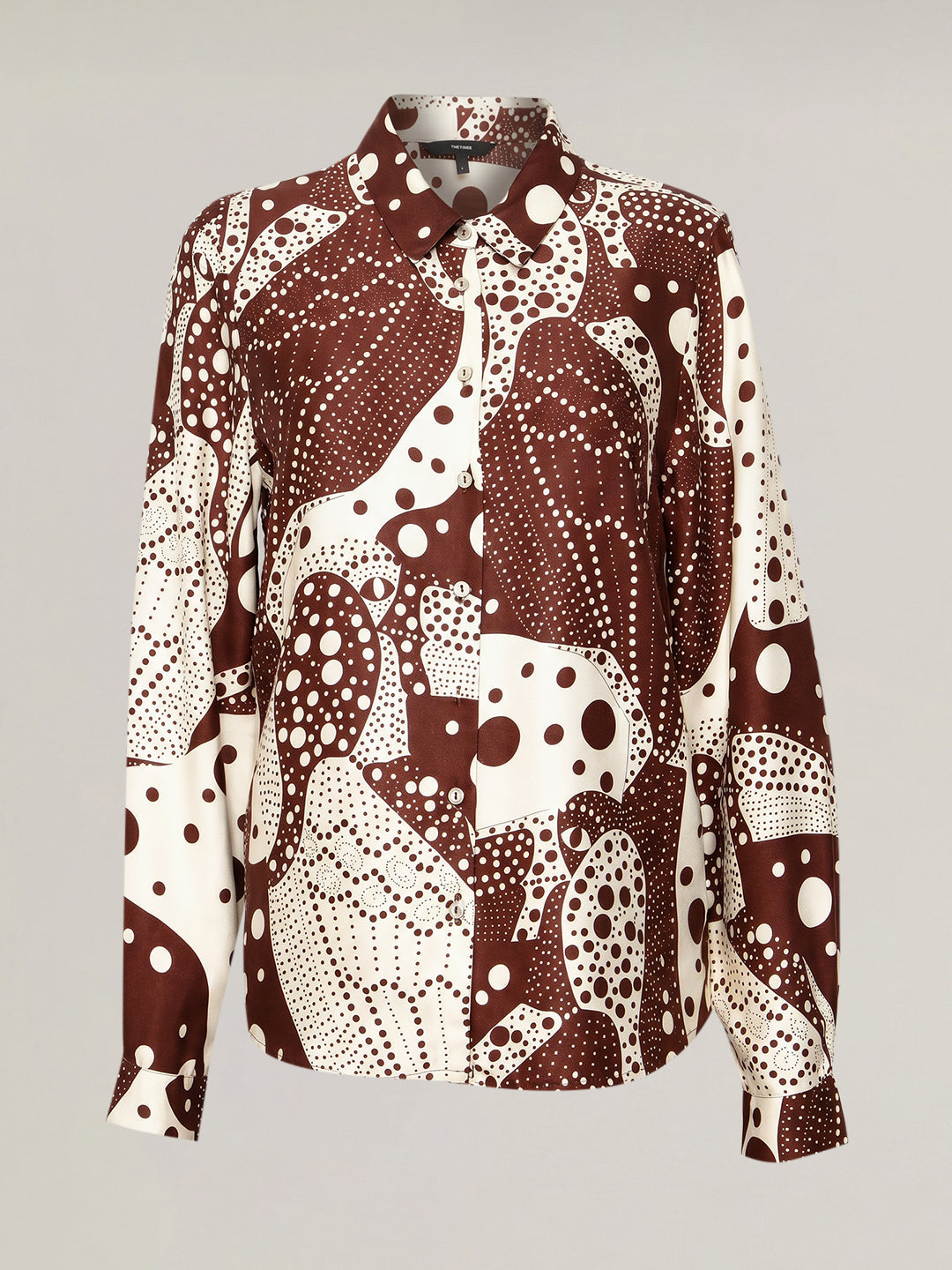 Brown Printed Shirt