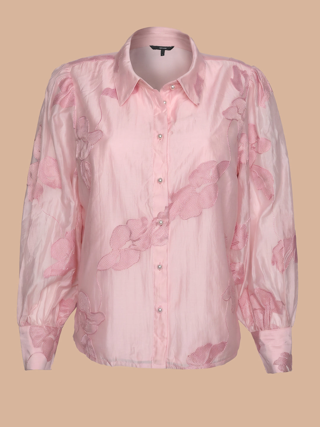 Pink Floral Shirt