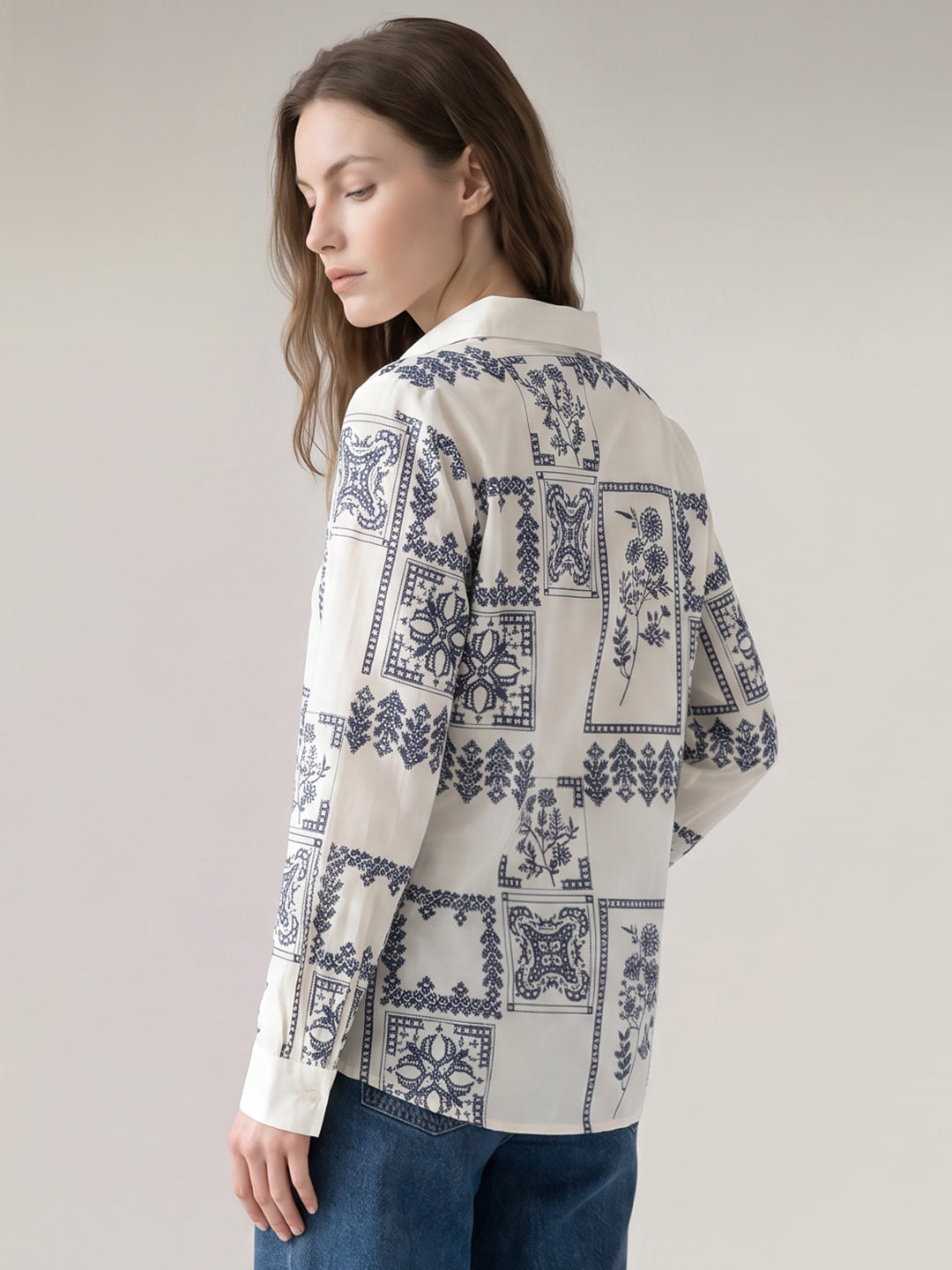 Printed Cotton Shirt