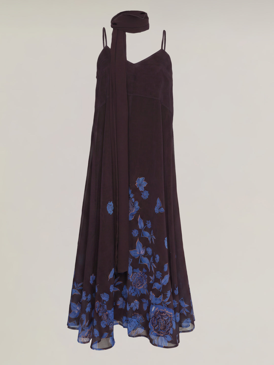 Floral Print Scarf Dress