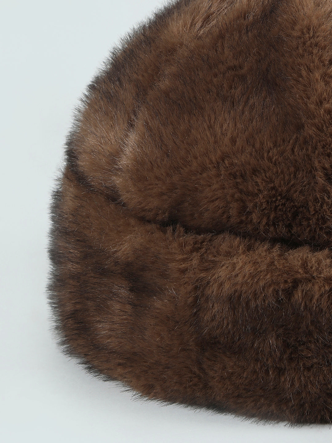 Brown Faux Fur Hat