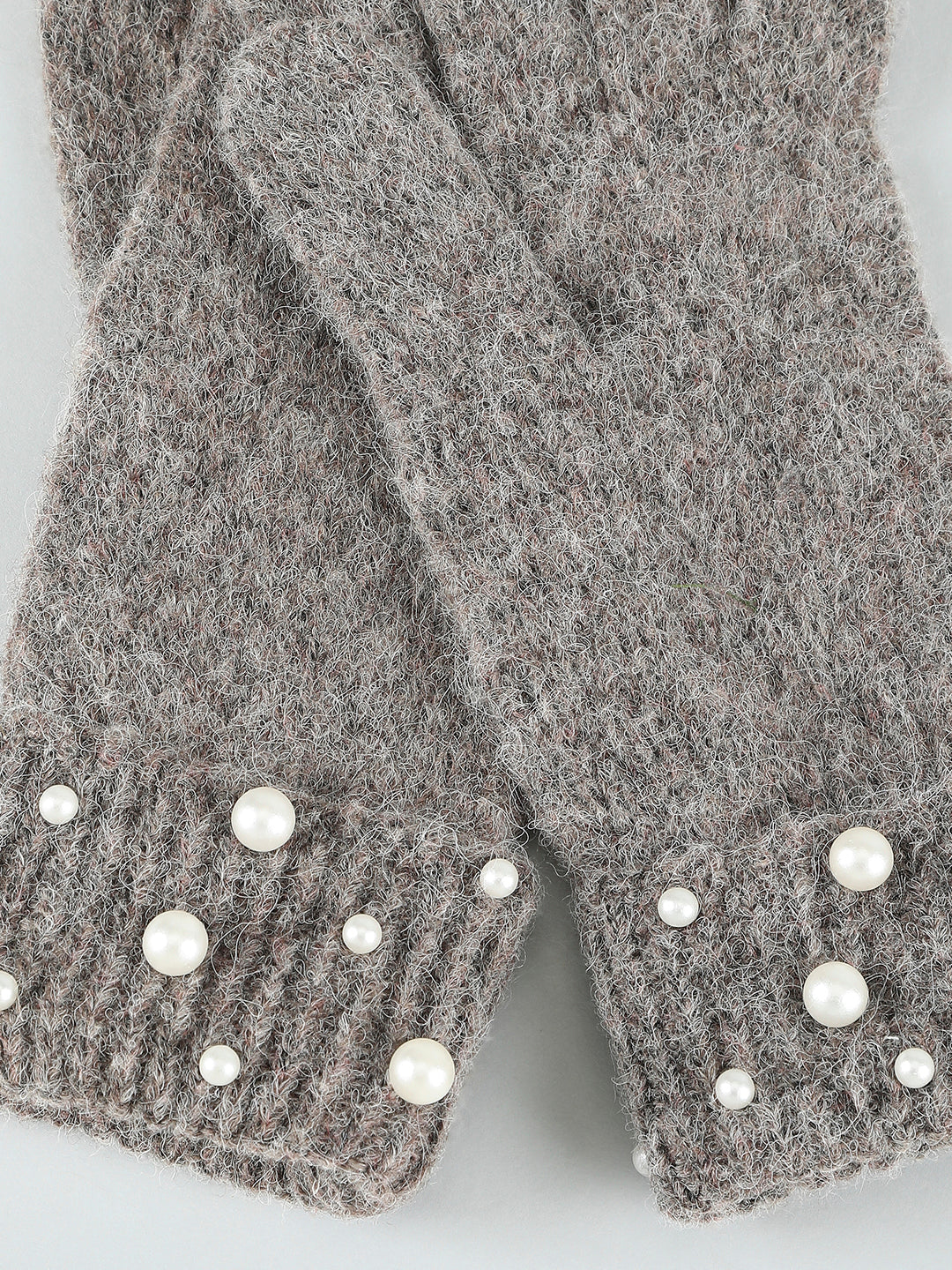 Pearl Embellished Gloves