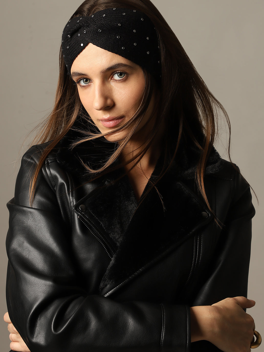 Embellished Twisted Knot Headband
