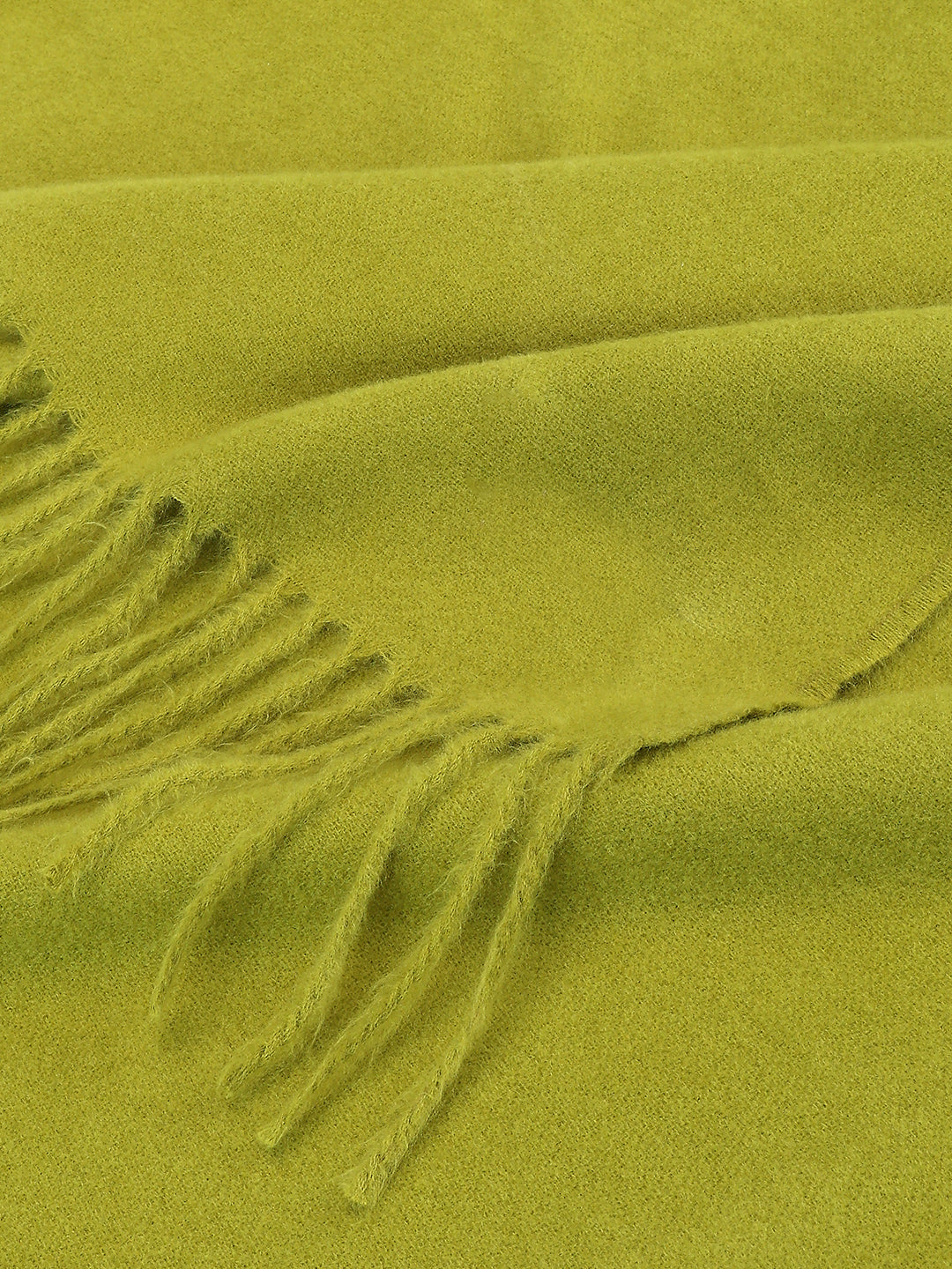 Green Soft Brushed Scarf