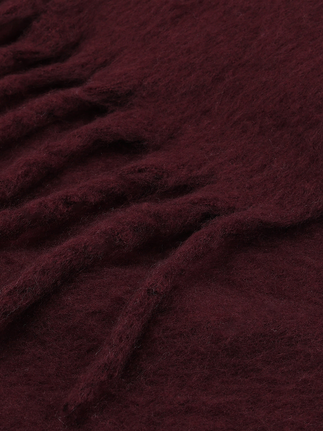 Burgundy Long Scarf