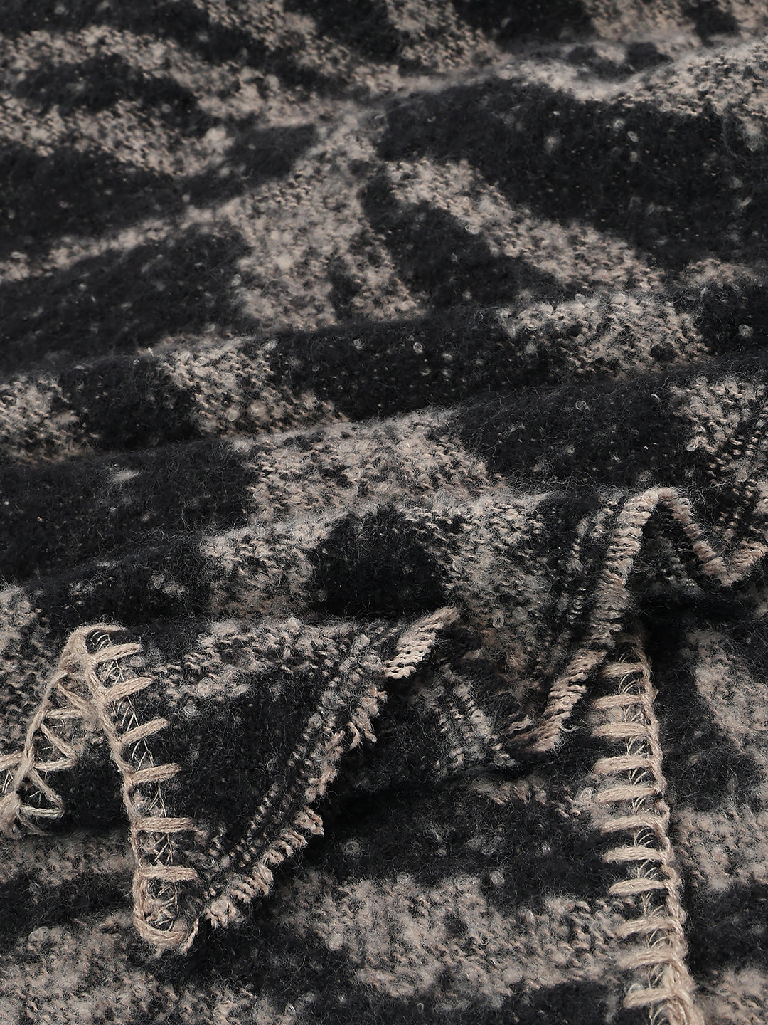 Animal Print Long Scarf
