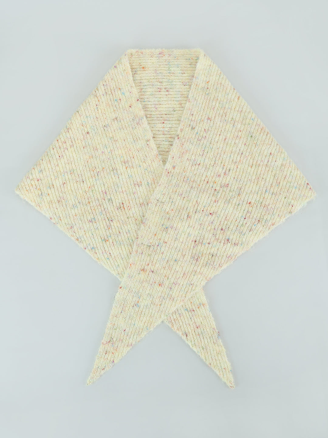 Cream Triangle Scarf