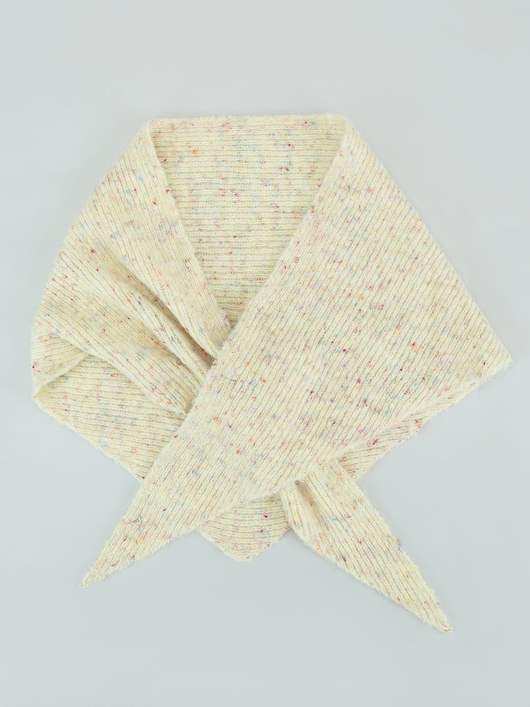 Cream Triangle Scarf
