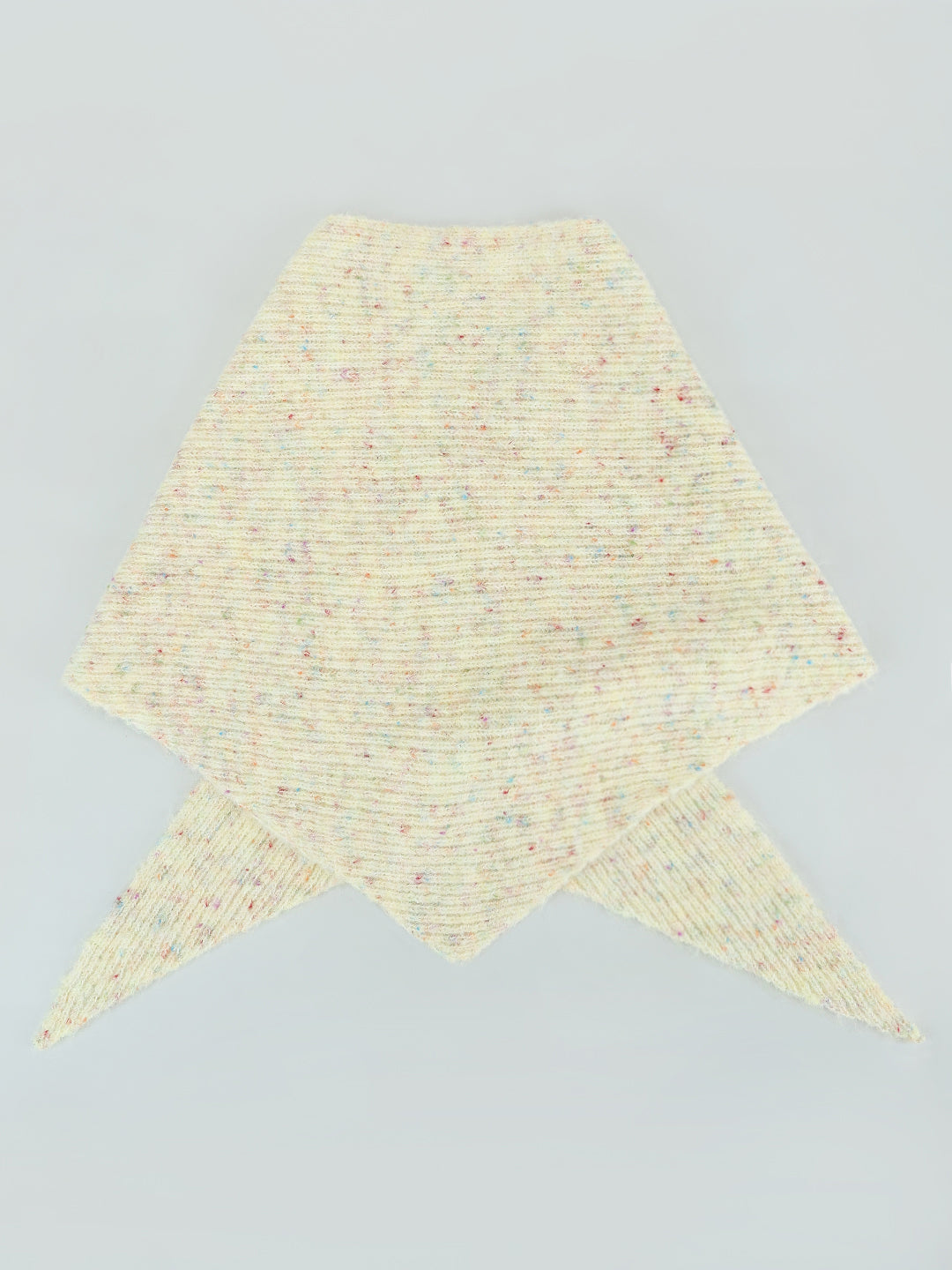 Cream Triangle Scarf