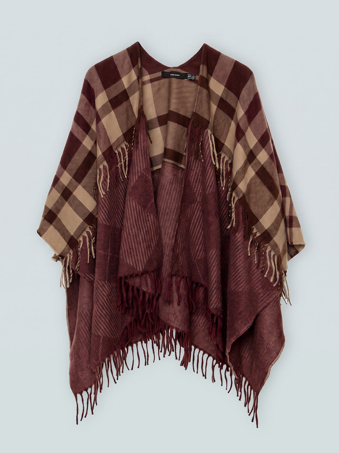 Check Print Poncho