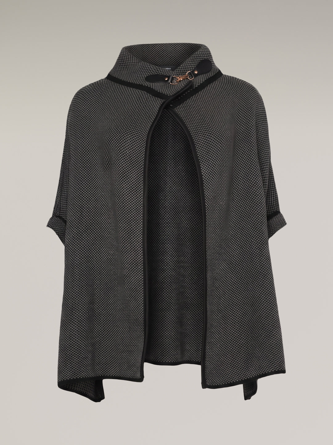 Grey Knitted Cape