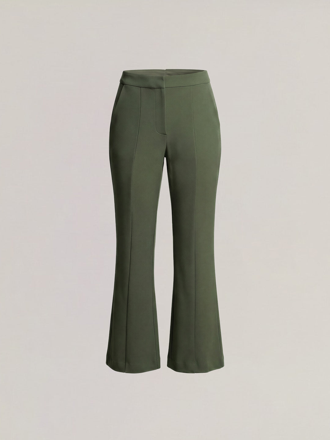 Green Flared Pants