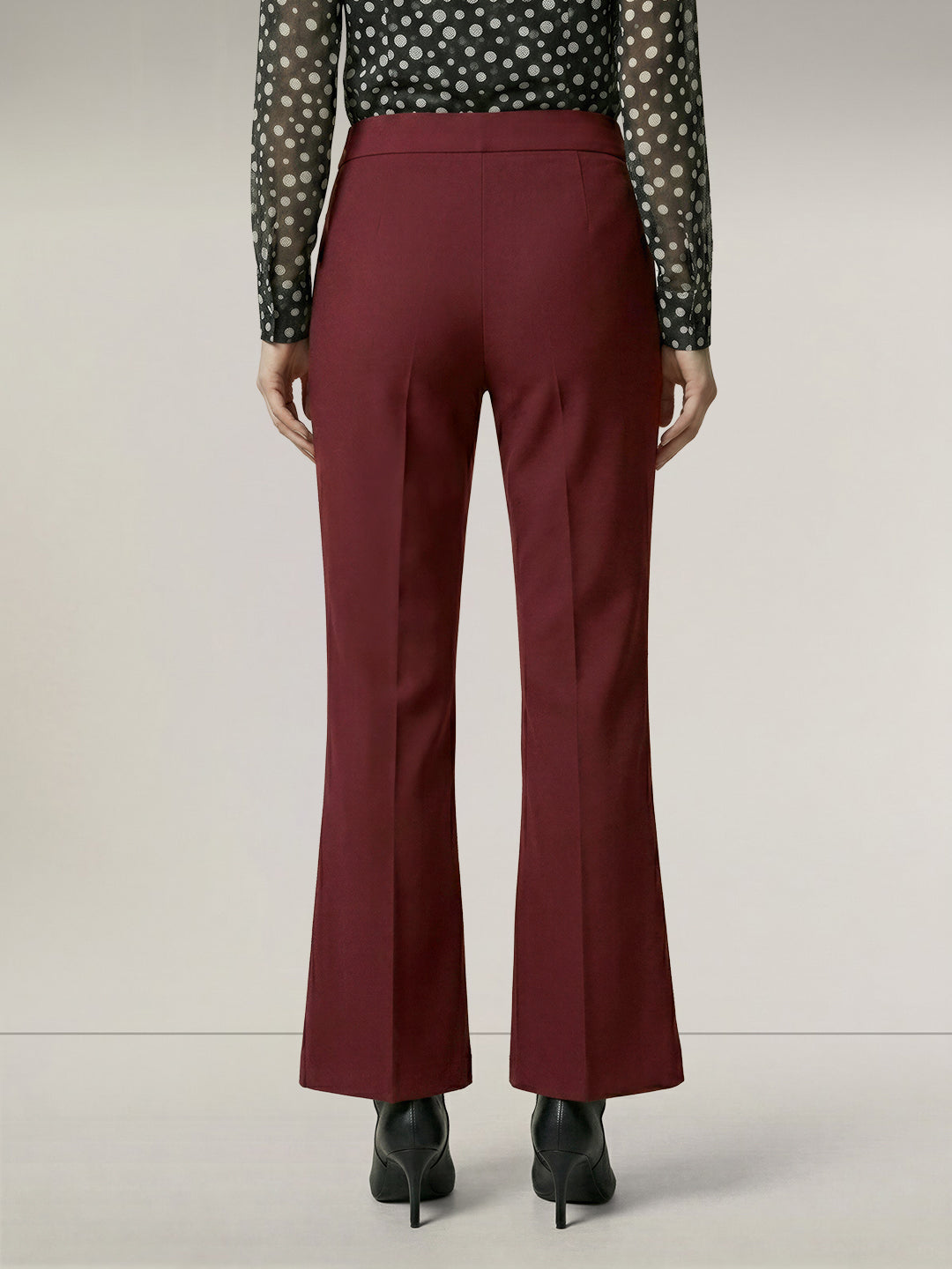 Mid Rise Flared Pants