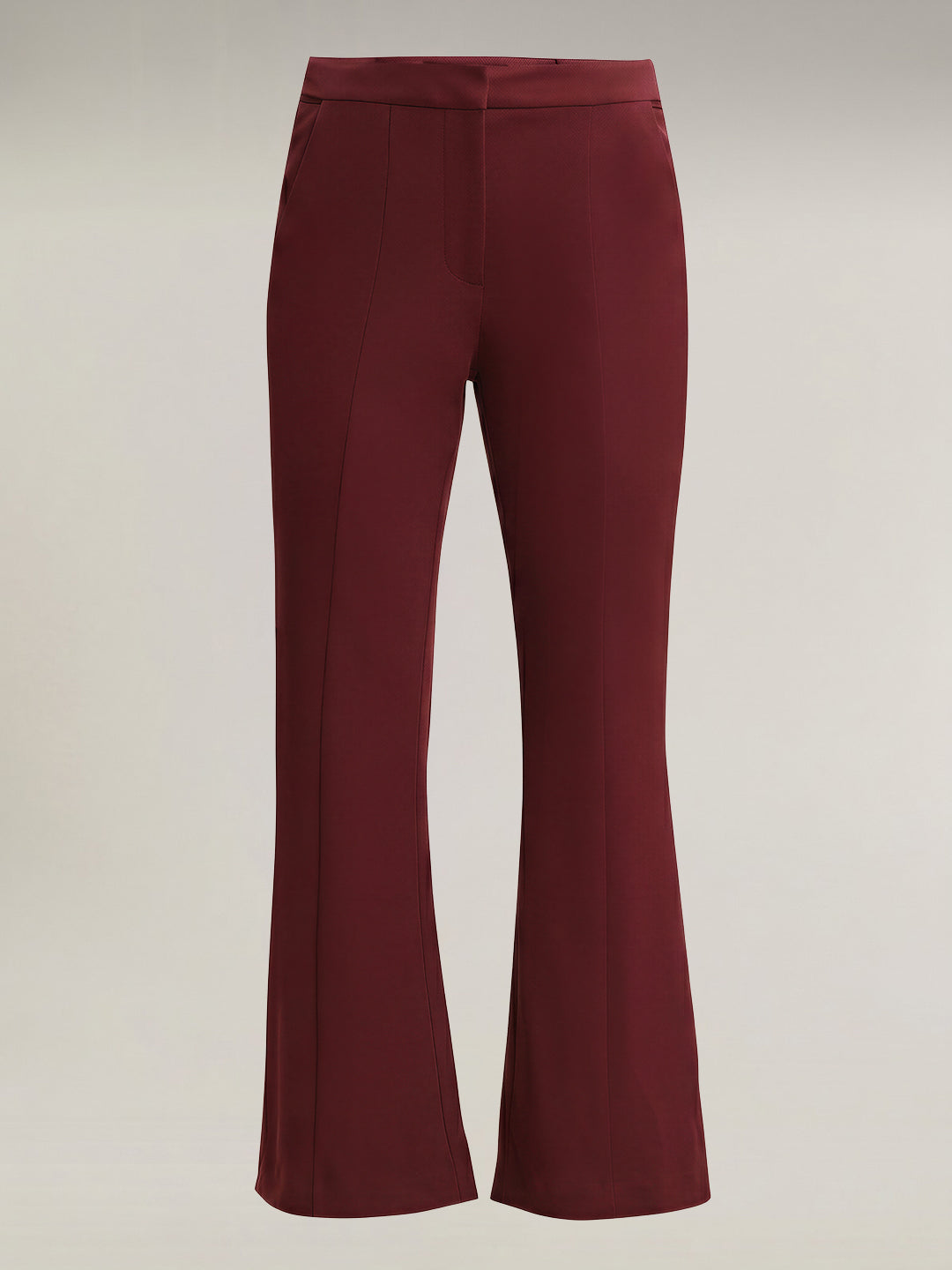 Mid Rise Flared Pants