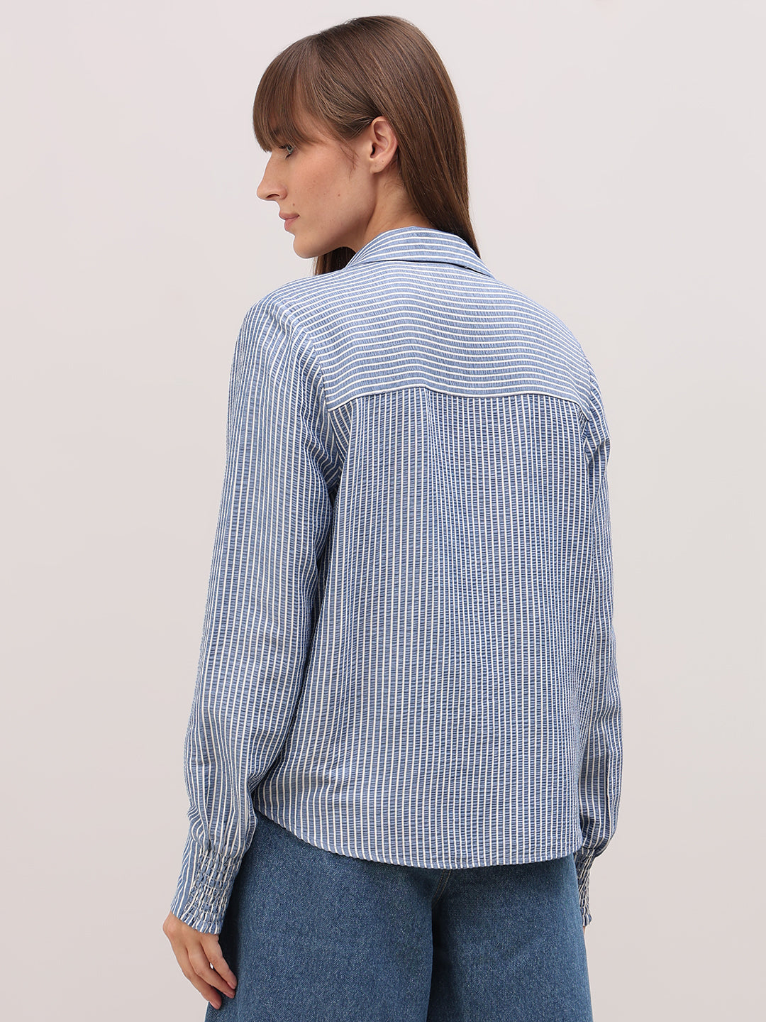 Blue Striped Shirt