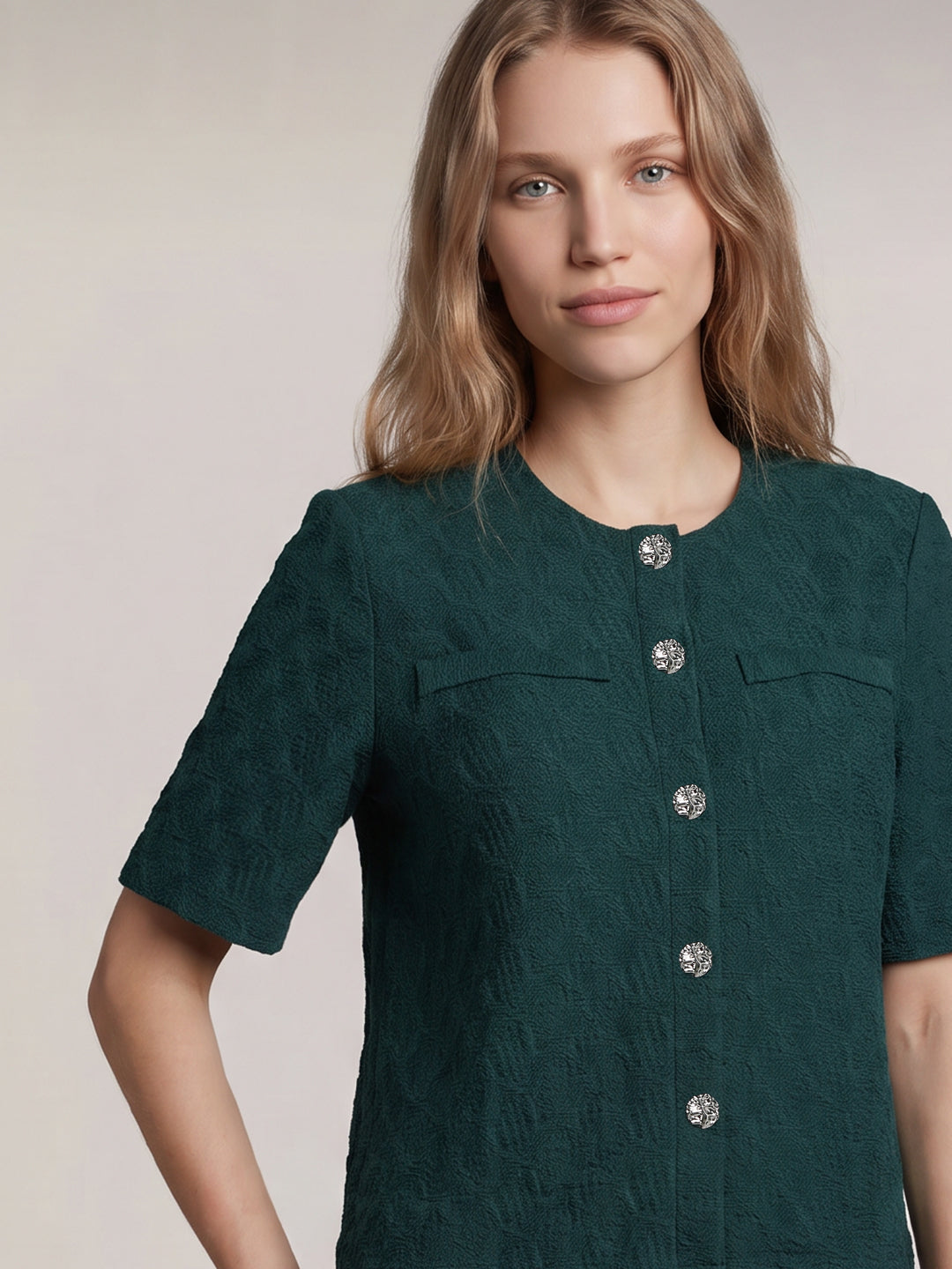 Green Knitted Shirt