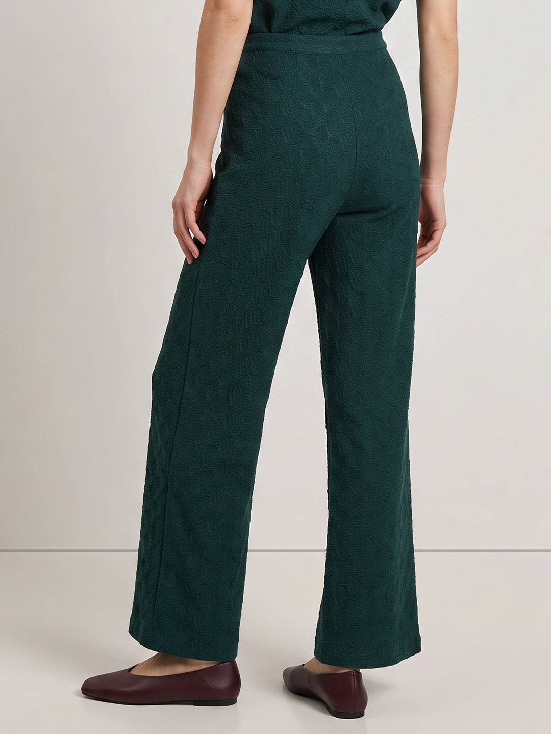 Green Knitted Pants