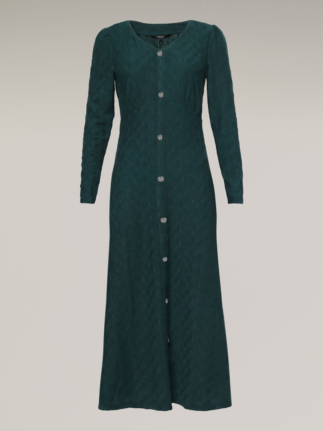 Green Knitted Midaxi Dress