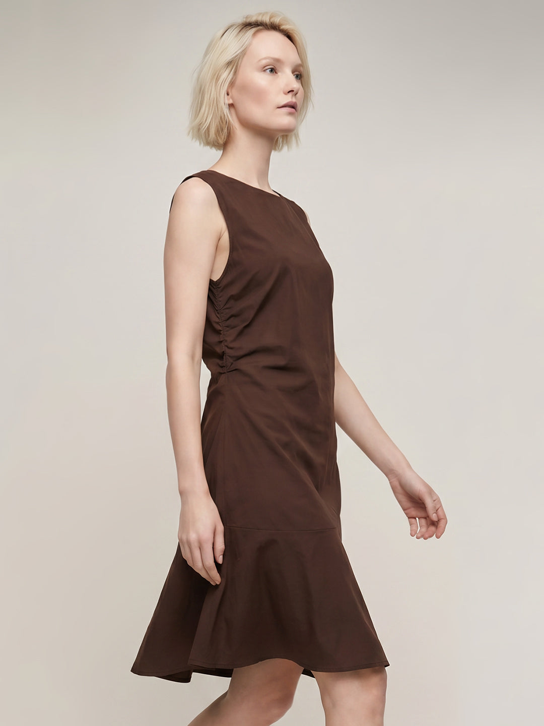 Brown Mini Dress