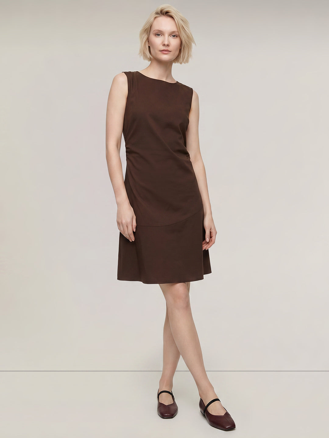 Brown Mini Dress