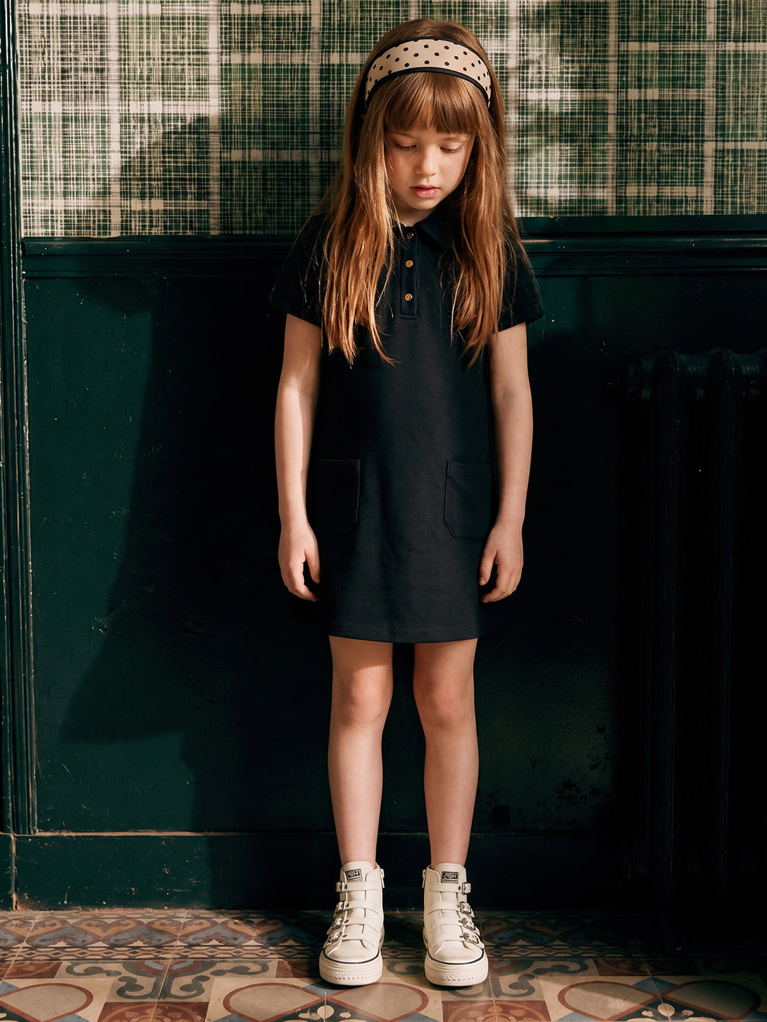 GIRLS Black Shirt Dress