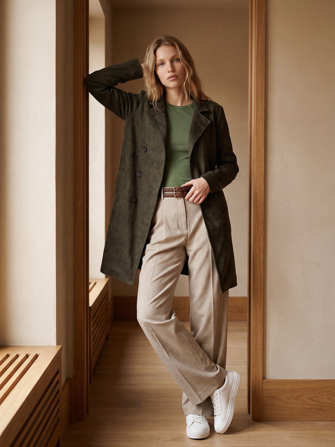 Green Suede Jacket