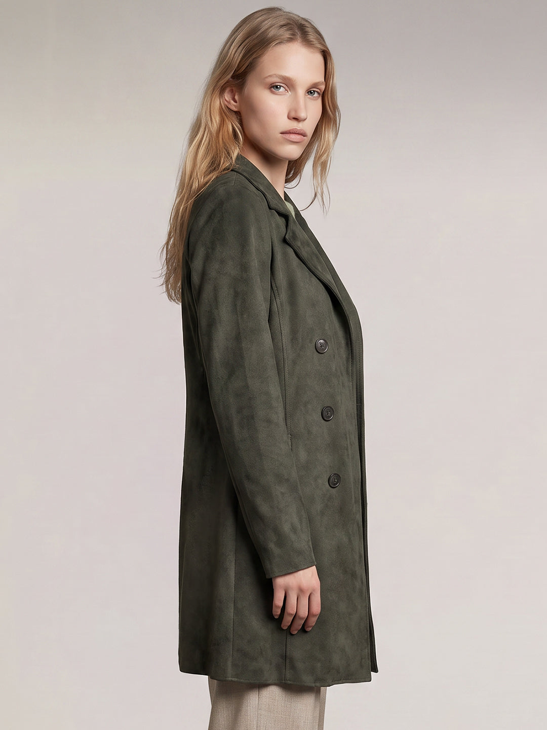 Green Suede Jacket