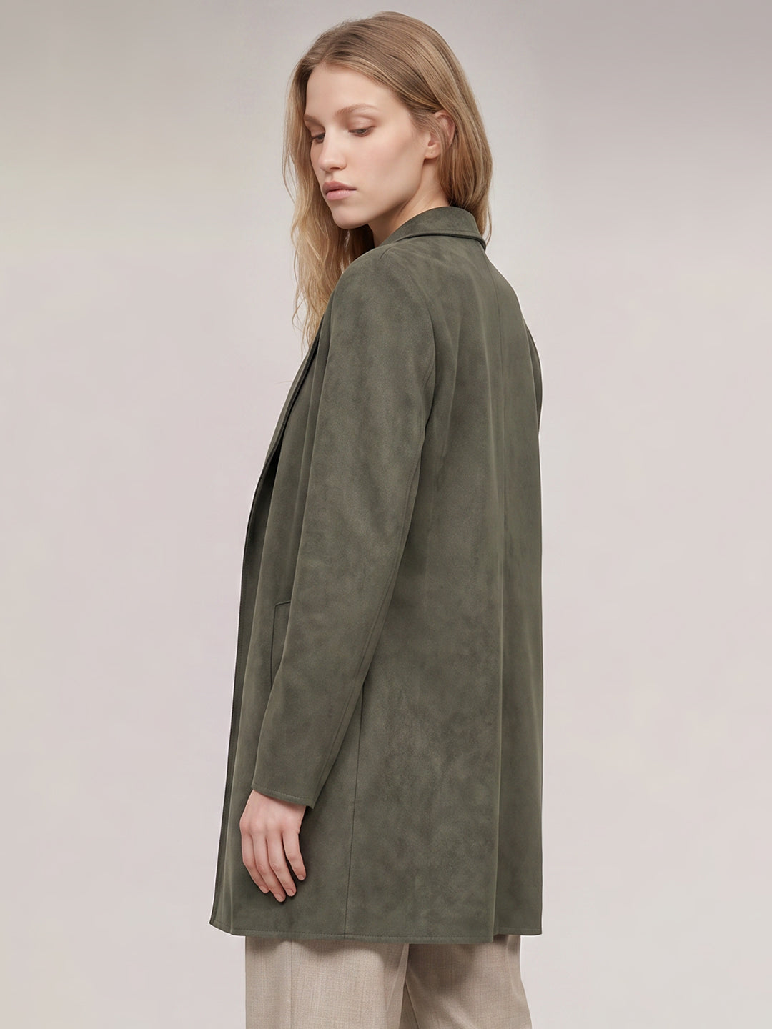 Green Suede Jacket